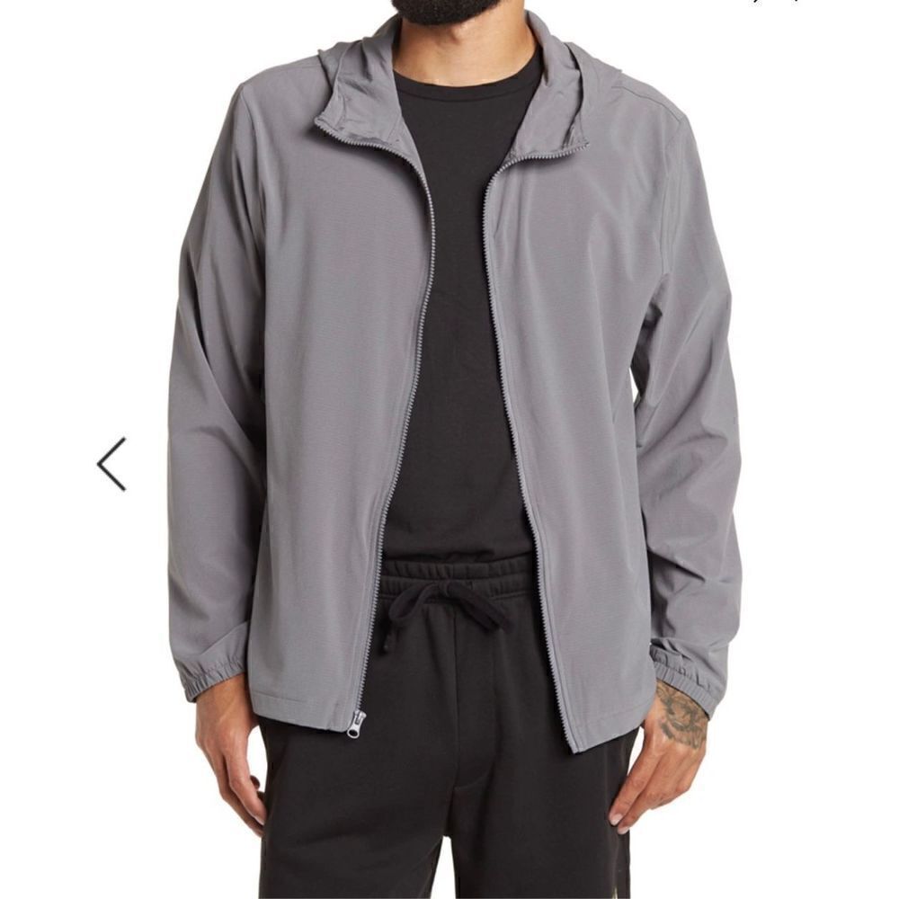 Z by Zella Traction Training Jacket in Gray Shade NWT New medium